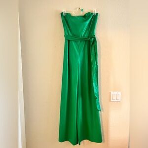 New With Tags! Faux Leather Jumpsuit XL